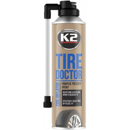 K2 TIRE DOCTOR REHVIPARANDUSVAHT KUNI 14'' 400ML/AE