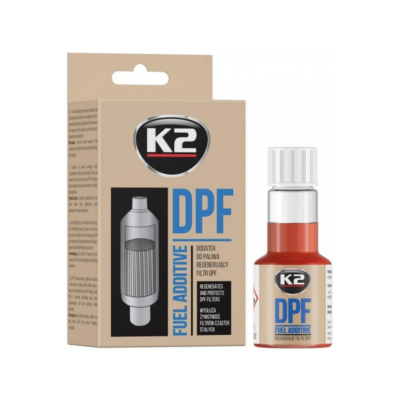 K2 DPF CLEANER DIISLI TAHMAFILTRI PUHASTAJA 50ML 60L-LE