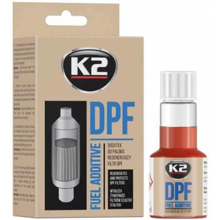 K2 DPF CLEANER DIISLI TAHMAFILTRI PUHASTAJA 50ML 60L-LE