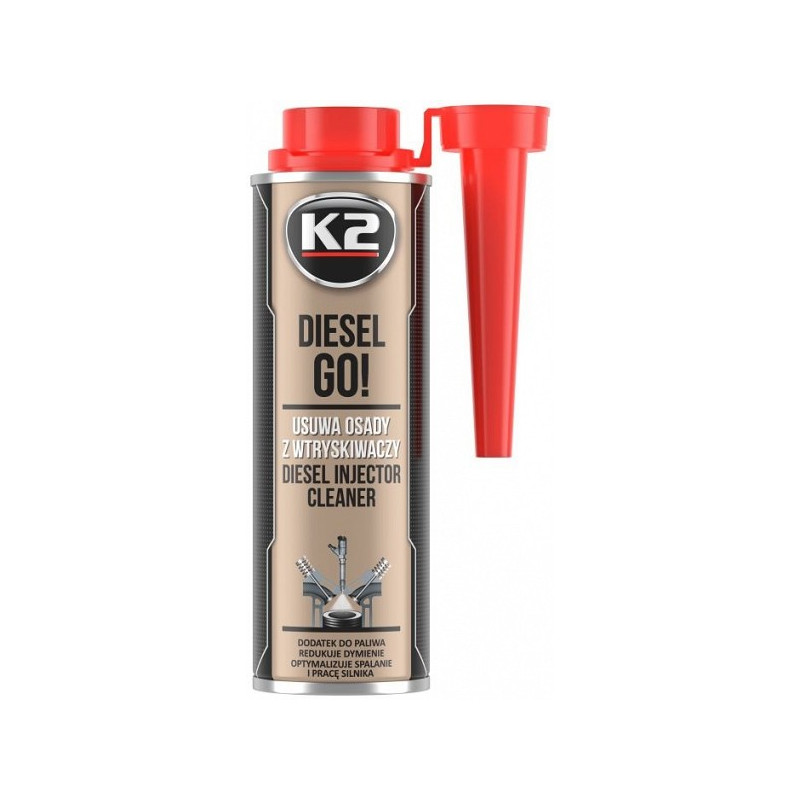 K2 DIESEL GO! DIISLIKÜTUSE LISAND 250ML 50-70L-LE