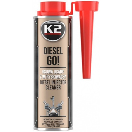 K2 DIESEL GO! DIISLIKÜTUSE LISAND 250ML 50-70L-LE