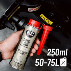 K2 DIESEL GO! DIISLIKÜTUSE LISAND 250ML 50-70L-LE