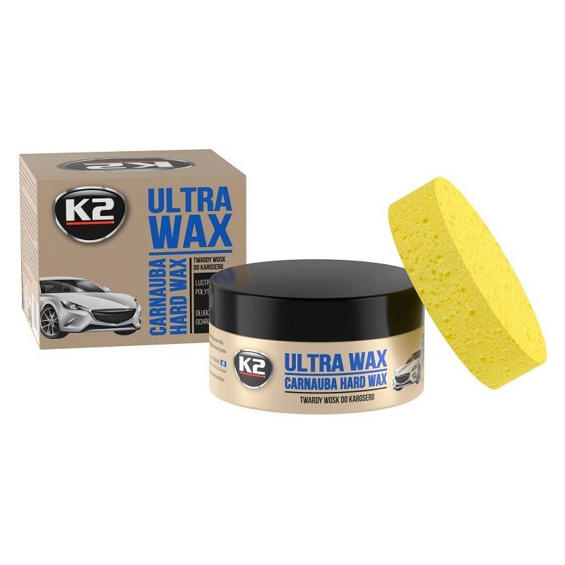 K2 ULTRA WAX CARNAUBA TAHKE POLEERIMISVAHA 250G