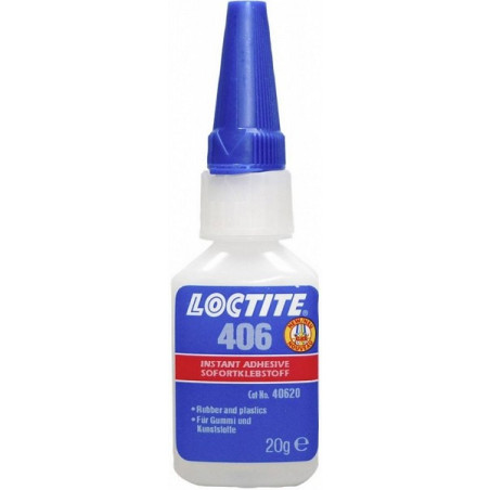 LOCTITE 406 KIIRLIIM PLASTILE JA KUMMILE 20G/PUDEL