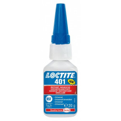 LOCTITE 401 KIIRLIIM RASKESTILIIMITAVATELE MATERJALIDELE 20G/PUDEL