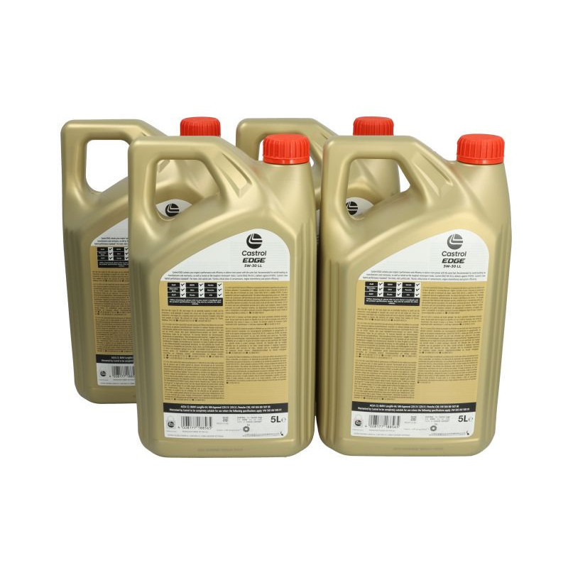 CASTROL EDGE 5W30 LL 4x5L SET