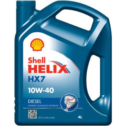 SHELL HELIX HX7 DIESEL 10W40 4L