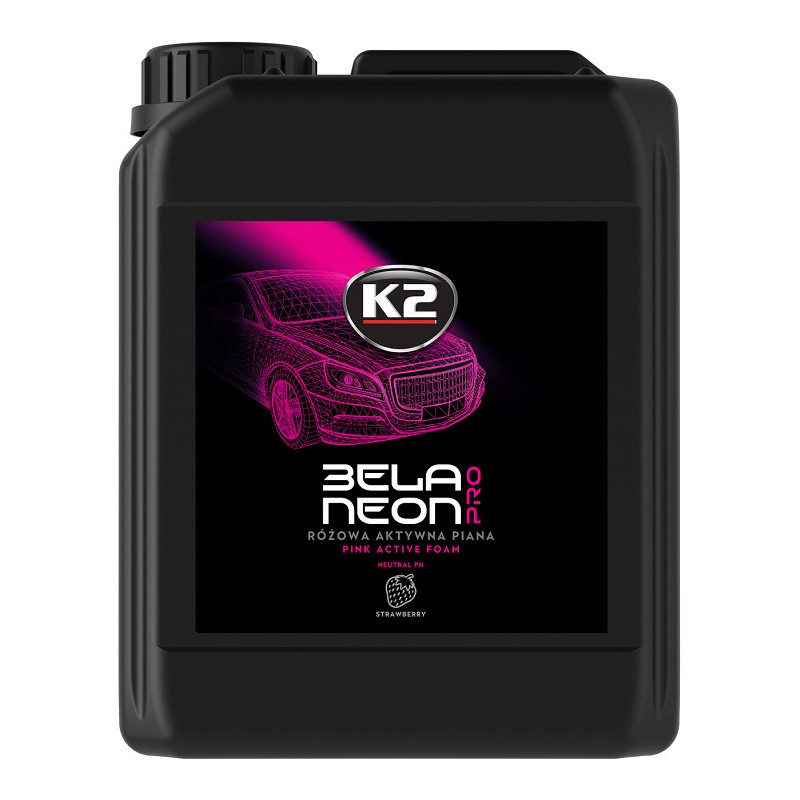 K2 BELA NEON PRO STRAWBERRY ROOSA AKTIIVVAHT 5L