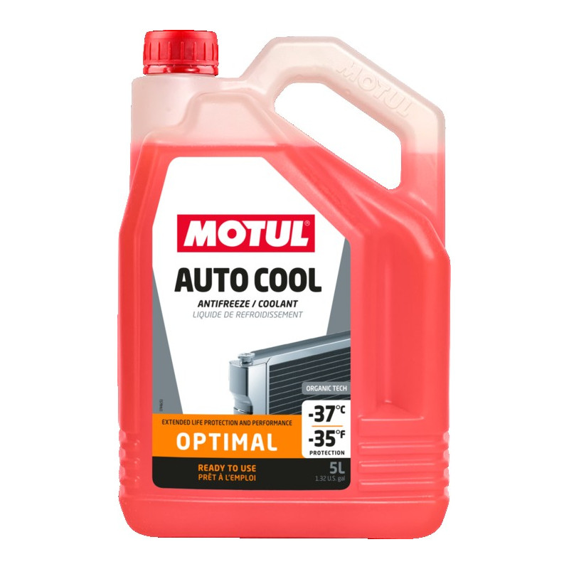 MOTUL AUTO COOL OPTIMAL -37°C JAHUTUSVEDELIK ORANZ 5L