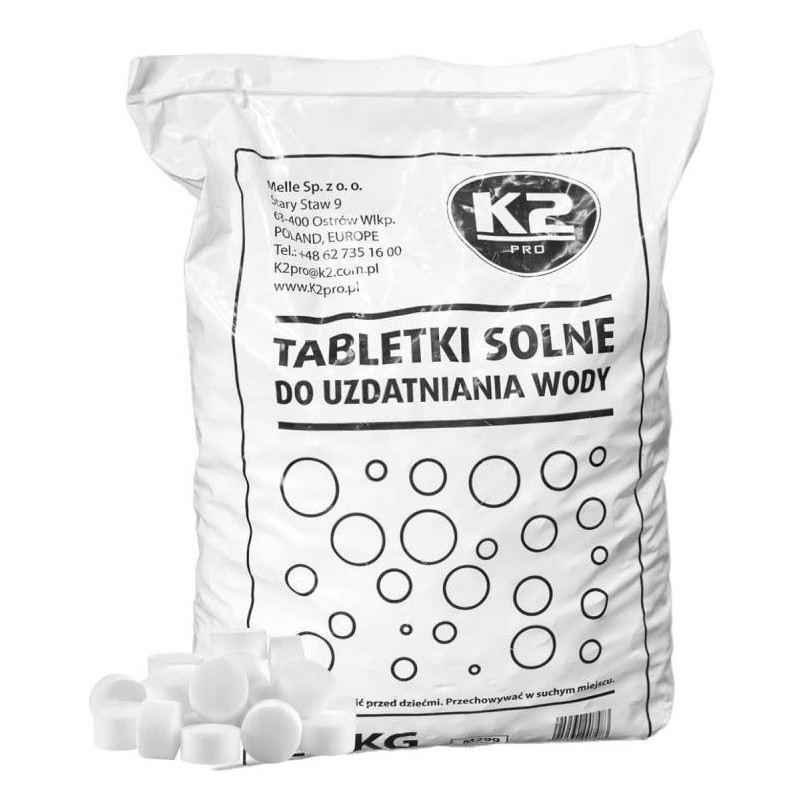 K2 SALT TABS SOOLATABLETID VEEPEHMENDUSSÜSTEEMILE 25KG