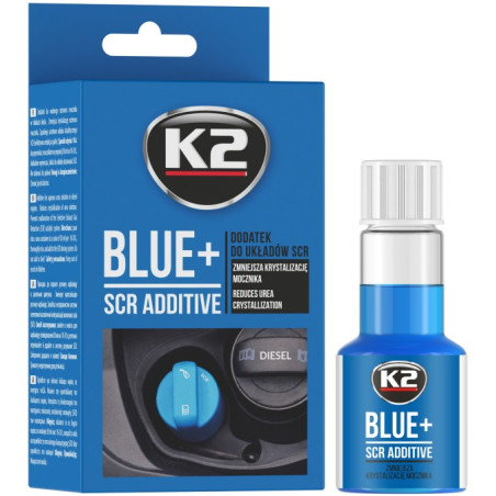 K2 BLUE+ ADBLUE KRISTALLISEERUMISVASTANE LISAND 50ML 20L-LE