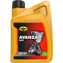 KROONOIL AVANZA MSP 0W20 1L