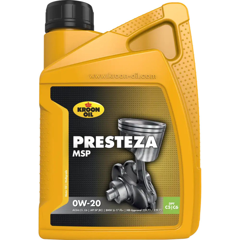 KROONOIL PRESTEZA MSP 0W20 1L