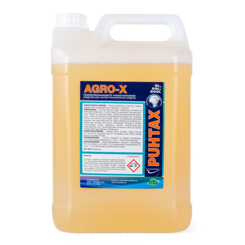 PUHTAX AGRO-X VALMISSEGU 5L