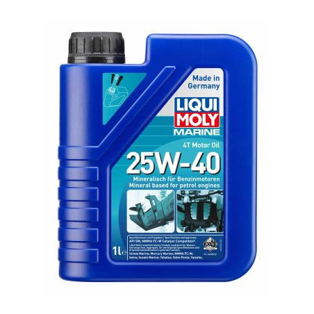 LIQUI MOLY MARINE 4T 25W40 1L