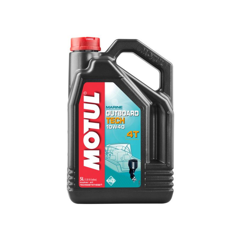 MOTUL OUTBOARD TECH 4T 10W40 5L