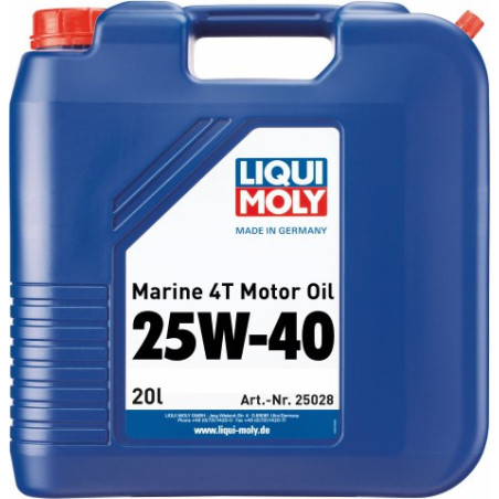 LIQUI MOLY MARINE 4T 25W40 20L