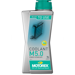 MOTOREX COOLANT M5.0 READY TO USE GREEN 1L