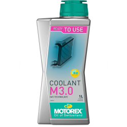 MOTOREX COOLANT M3.0 READY TO USE RED 1L