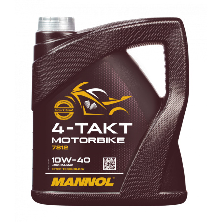 Mannol 7812 4-Takt Motorbike 10W40 4L