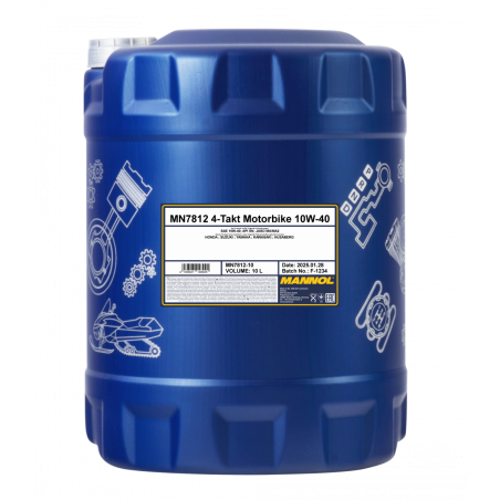 Mannol 7812 4-Takt Motorbike 10W40 10L