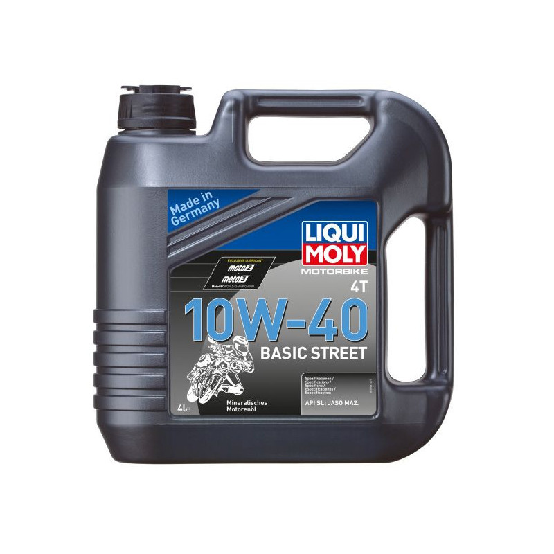 LIQUI MOLY BASIC STREET 4T 10W40 4L