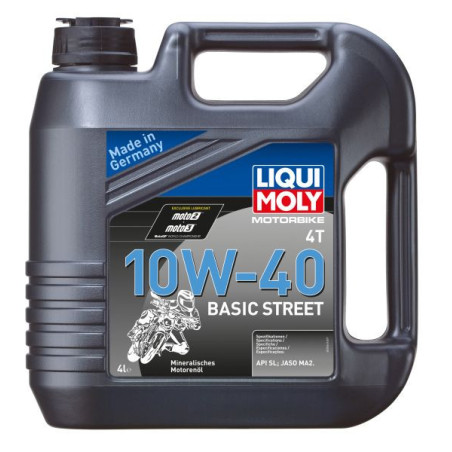 LIQUI MOLY BASIC STREET 4T 10W40 4L