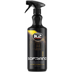 K2 SOFRANO PRO NAHKPINDADE PUHASTUS- JA HOOLDUSVAHEND 1L/PIHUSTI
