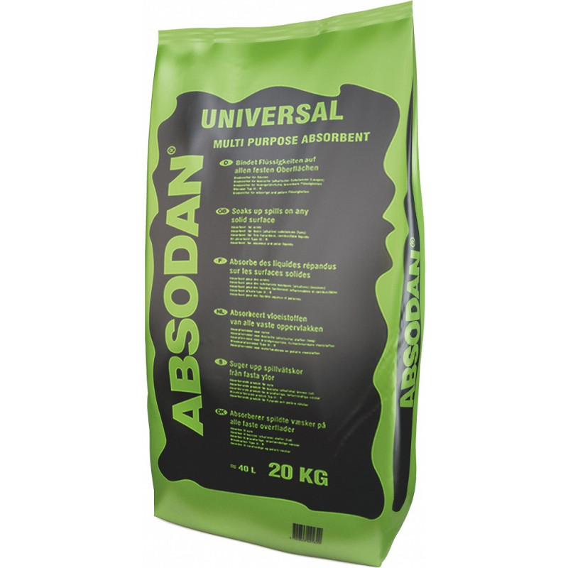 ABSORBENT 40L/20KG, MULTI PURPOSE 1-3MM M+ ABSORBENT 40L/20KG, MULTI PURPOSE 1-3MM M+