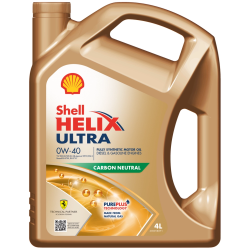 SHELL HELIX ULTRA 0W40 4L
