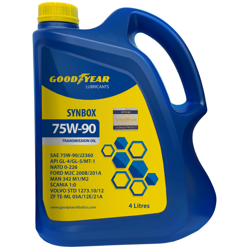 GOODYEAR SYNBOX 75W90 4L GOODYEAR SYNBOX 75W90 4L
