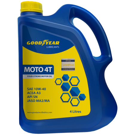 GOODYEAR MOTO 4T 10W40 4L