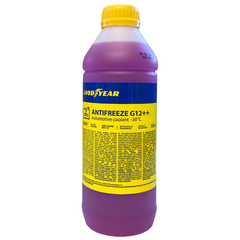 GOODYEAR ANTIFREEZE G12++ -38C 1L