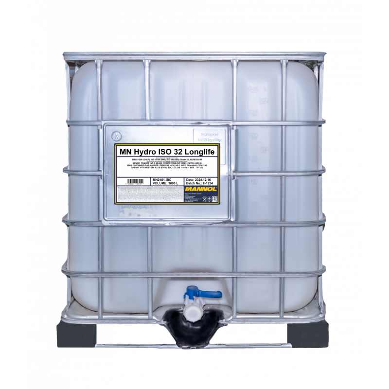 Mannol 2101 HLP 32 1000L konteiner Mannol 2101 HLP 32 1000L konteiner