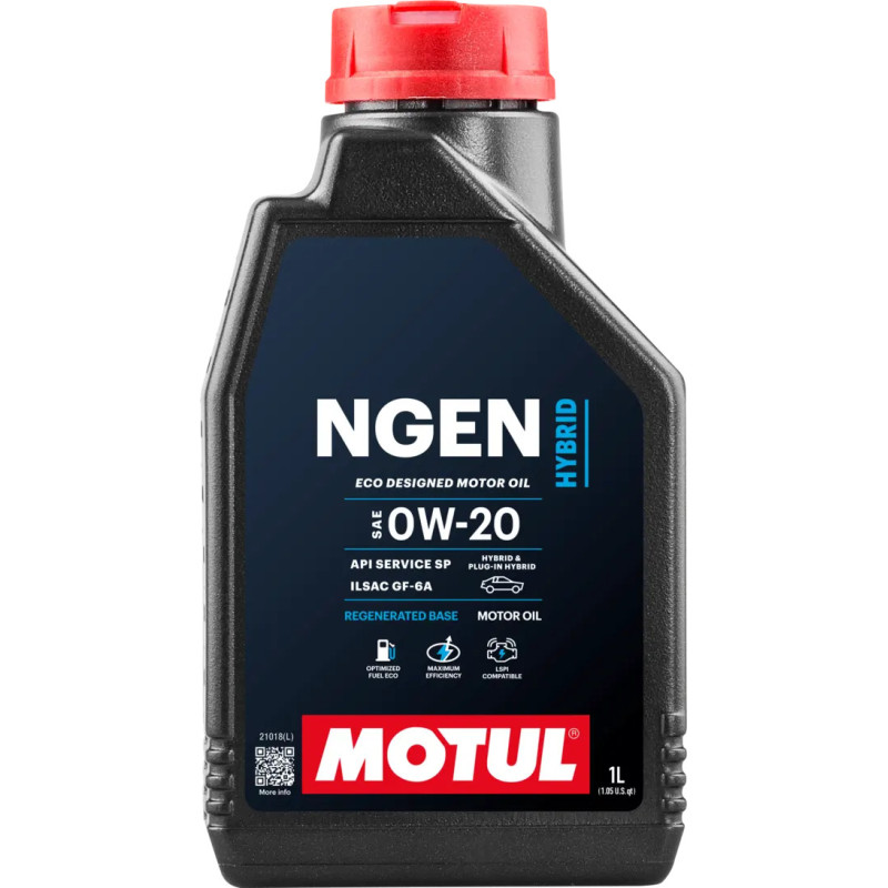 MOTUL NGEN HYBRID 0W20 1L MOTUL NGEN HYBRID 0W20 1L
