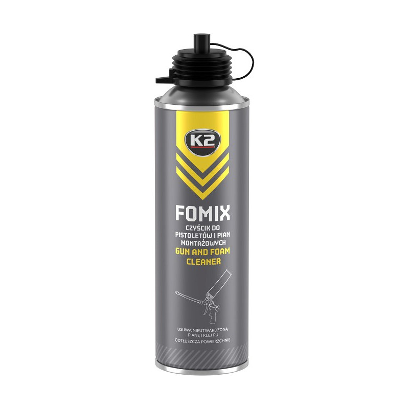 K2 FOMIX GUN AND FOAM CLEANER POLÜURETAANVAHU PUHASTUSAINE 500ML/AE
