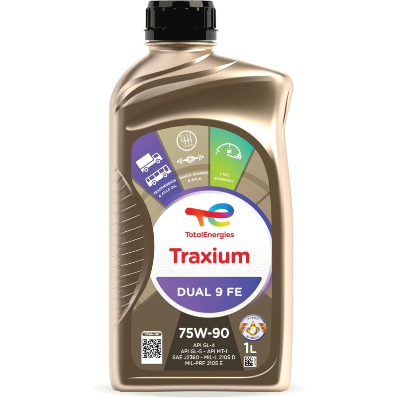 TOTAL TRAXIUM DUAL 9 FE 75W90 1L TOTAL TRAXIUM DUAL 9 FE 75W90 1L