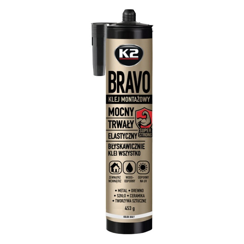 K2 BRAVO MOUNTING ADHESIVE MONTAAŽILIIM 453G/PADRUN