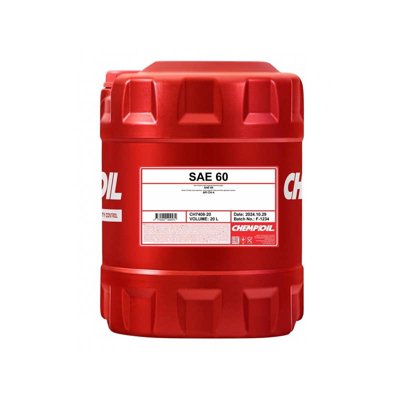 Chempioil 7408 mootoriõli SAE 60 20L