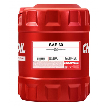Chempioil 7408 mootoriõli SAE 60 20L
