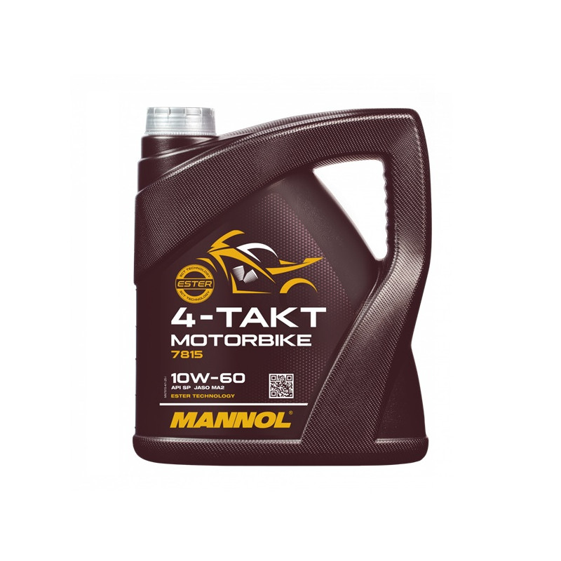 Mannol 7815 4-Takt Motorbike 10W60 4L