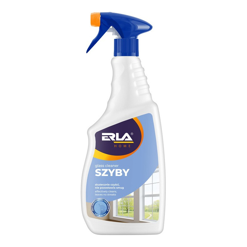 ERLA HOME GLASS CLEANER KLAASI- JA PEEGLIPUHASTUSVAHEND 750ML/PIHUSTI