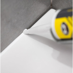 K2 SILO SANITARY SILICONE WHITE SANITAARSILIKOON VALGE 300ML/PADRUN