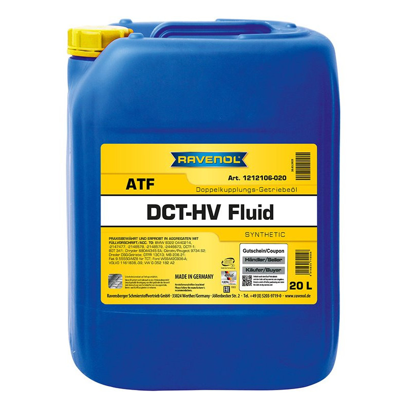 RAVENOL DCT-HV FLUIDE 20L