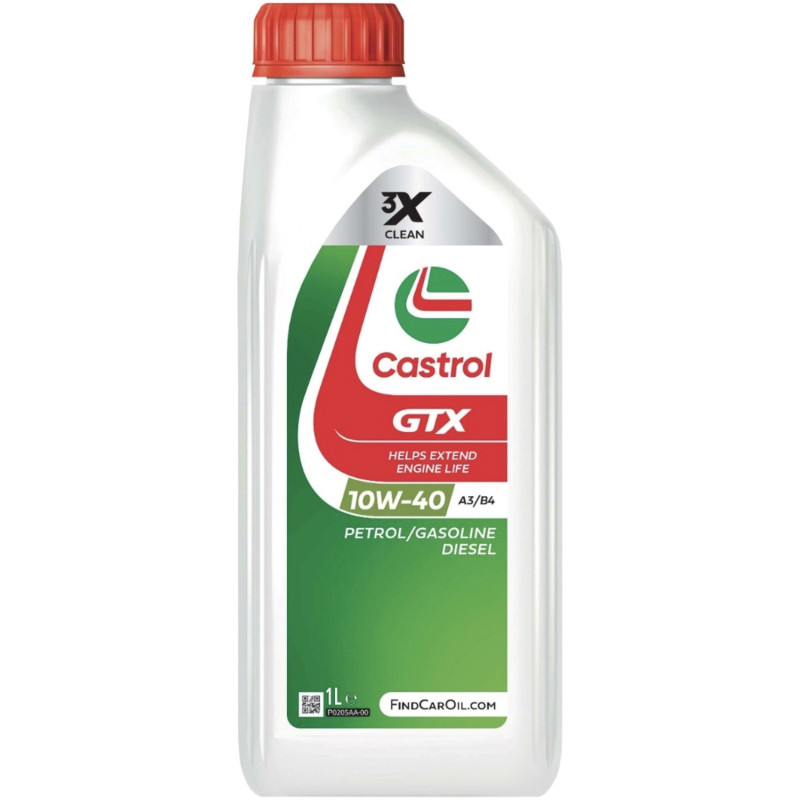 CASTROL GTX 10W40 A3/B4 1L