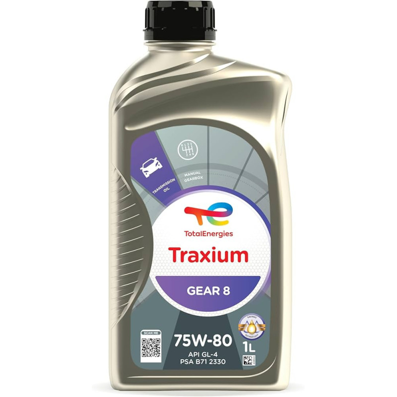TOTAL TRAXIUM GEAR 8 75W80 1L