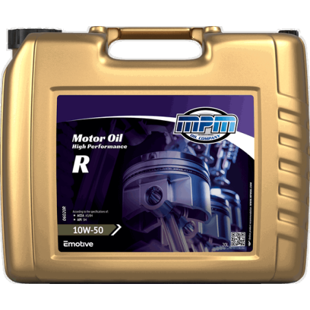 MPM Motor Oil High Performance R 10W50 20L