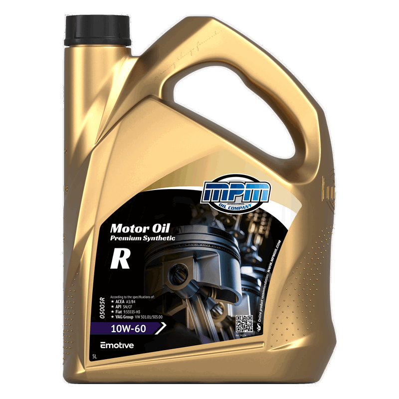 MPM Motor Oil Premium Synthetic R 10W60 5L