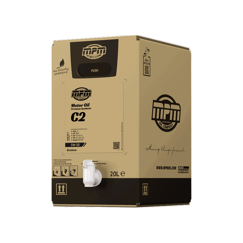 MPM Motor Oil Premium Synthetic C2 5W30 20L