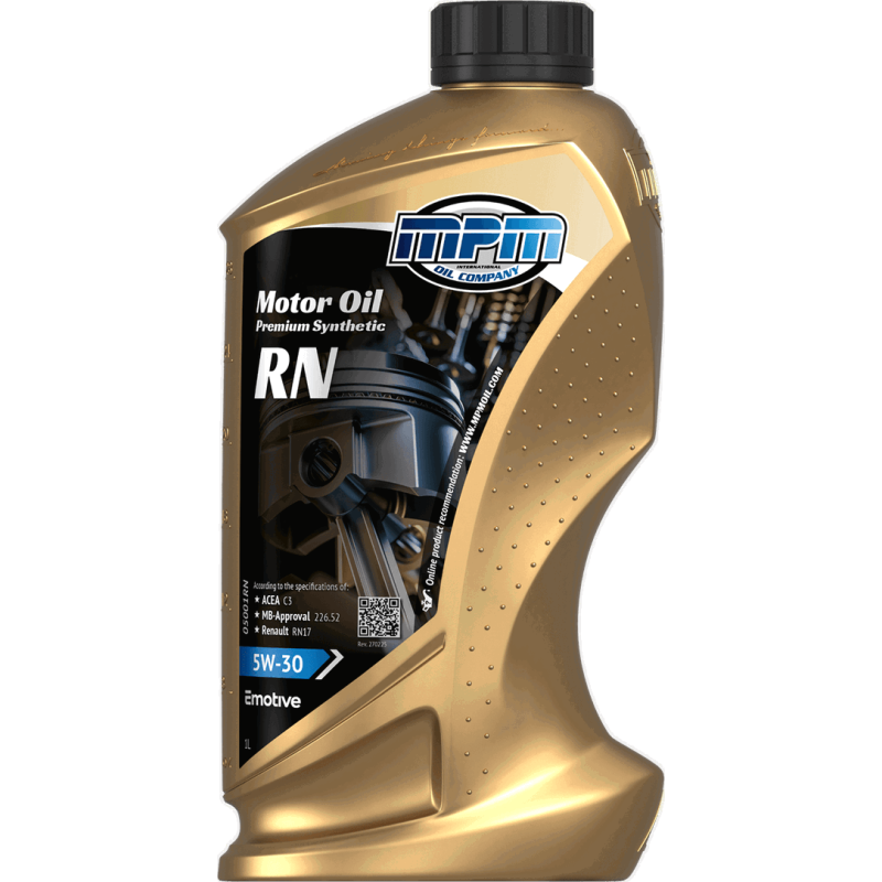 MPM Motor Oil Premium Synthetic RN 5W30 1L